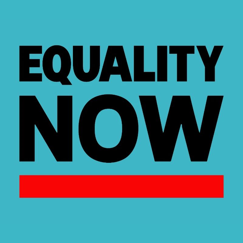 Slogan de la déclaration EQUALITY NOW