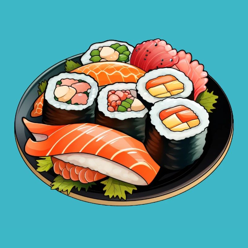 Assiette à sushi