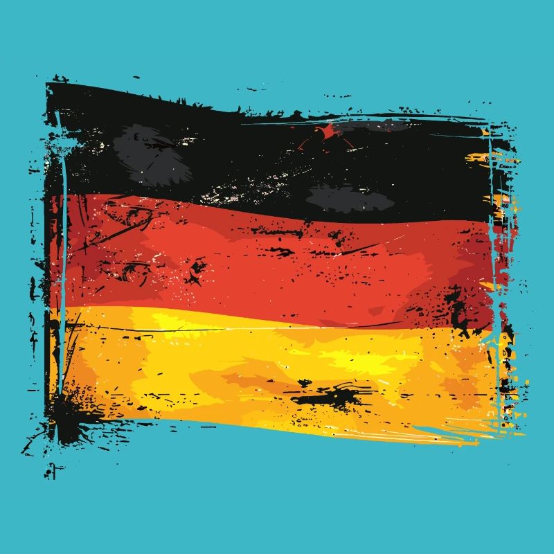 Drapeau Allemagne Drapeau allemand utilisé look home