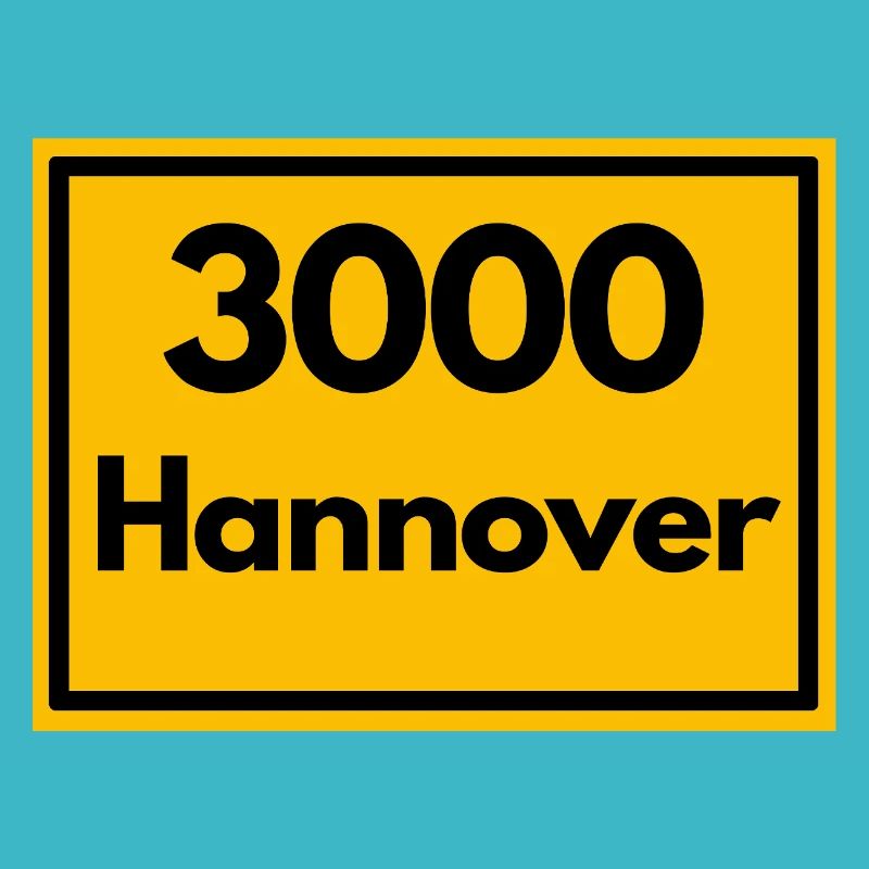 ALTE POSTZIP CODE RETRO 3000 HANNOVER - Messe