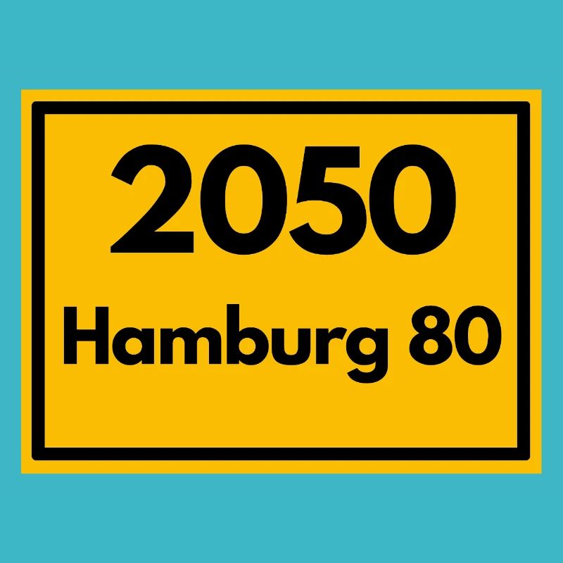 ANCIEN CODE POSTAL RETRO 2050 HAMBOURG 80 - ELBE