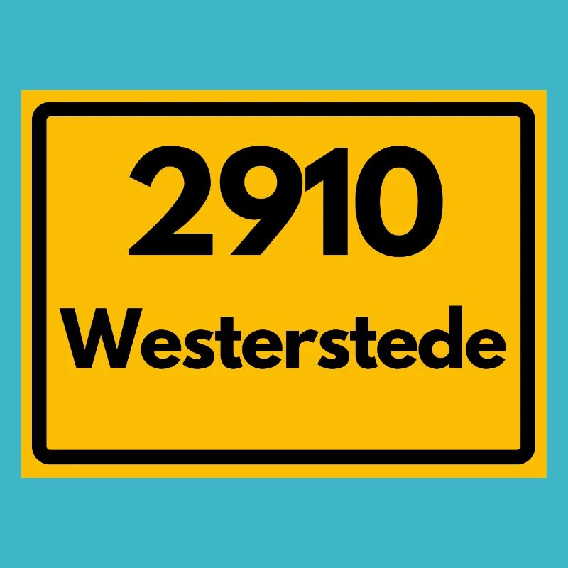 ANCIEN CODE POSTAL RETRO 2910 WESTERSTEDE