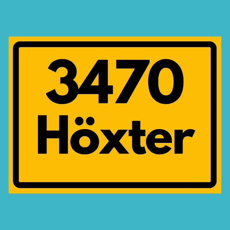 ANCIEN CODE POSTAL RETRO 3470 HÖXTER WESERHOCH