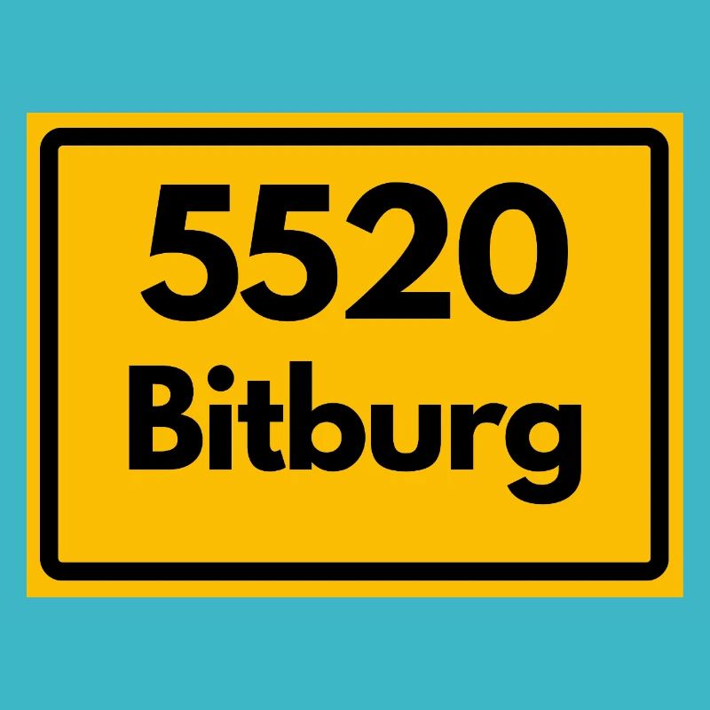 ANCIEN CODE POSTAL RETRO 5520 BITBURG