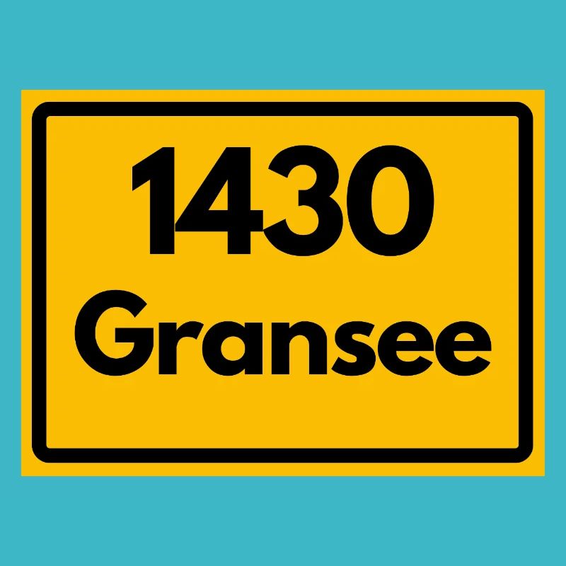 ANCIEN CODE POSTAL RÉTRO 1430 GRANSEE HEIMAT