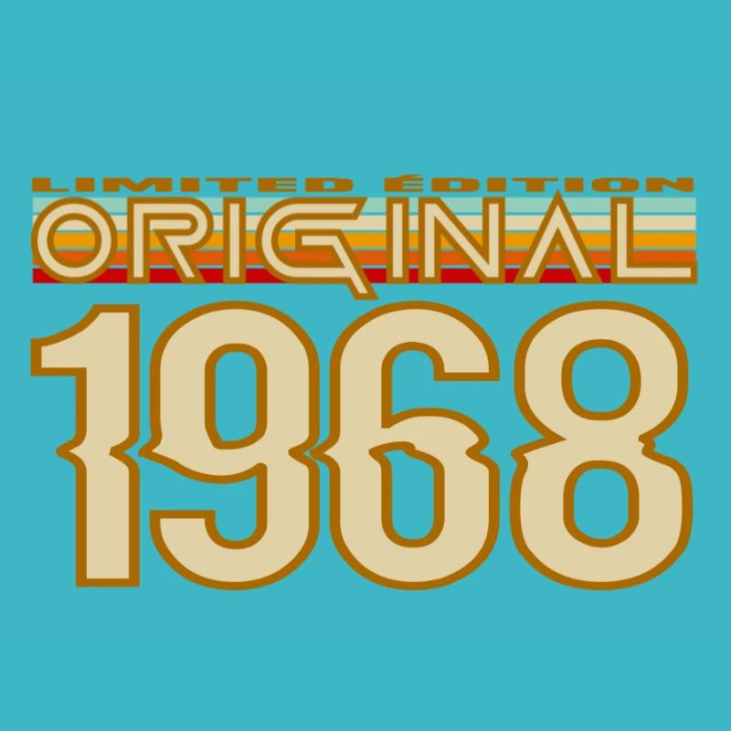 Original 1968 Vintage Logo