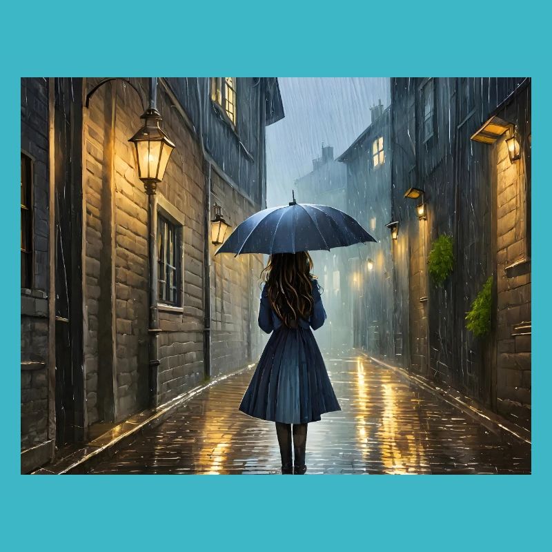 Marcher sous la pluie