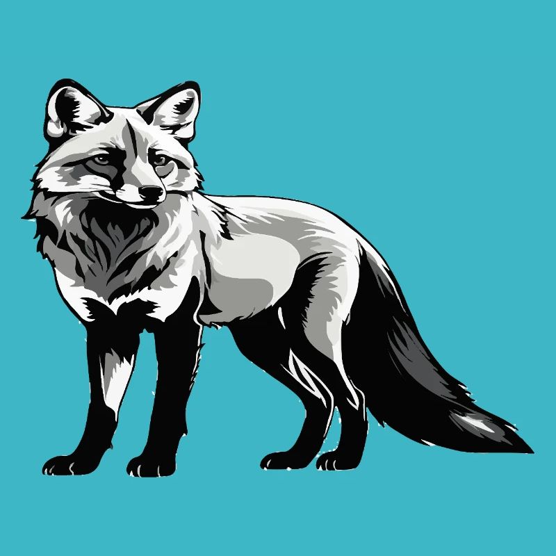 Renard - Conception d’animaux mignons