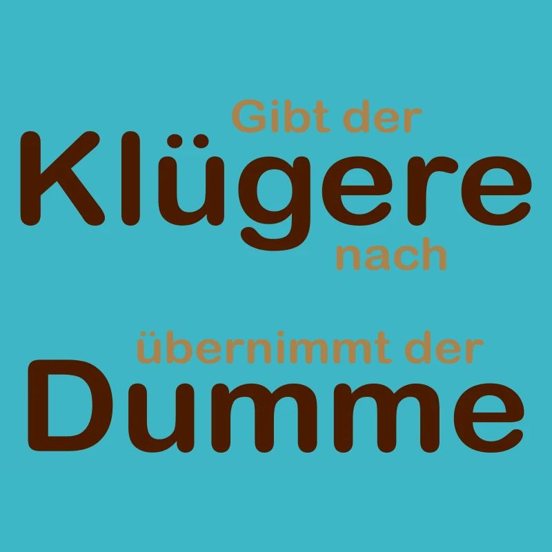 Le plus intelligent cède