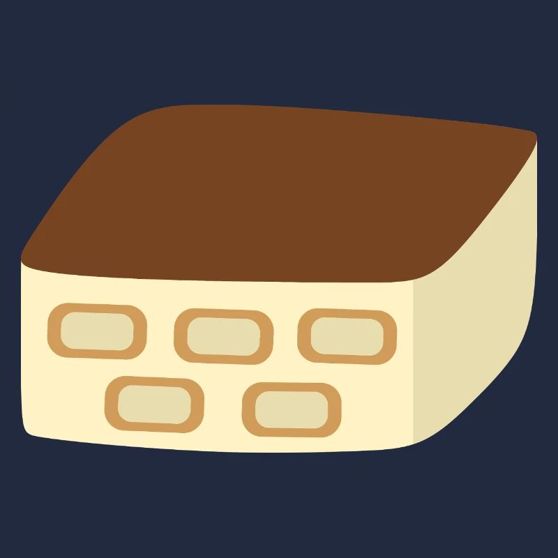 Gemütliches Tiramisu Design