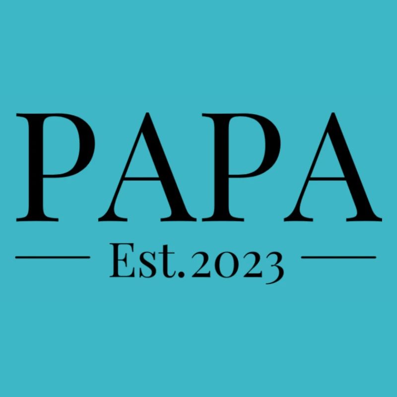 Papa Dad Est 2023