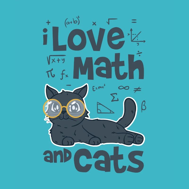 I Love Math and Cats