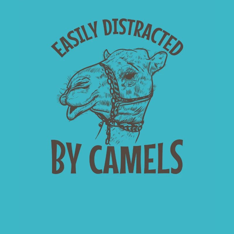 Facilement distrait par Camels Dromedar