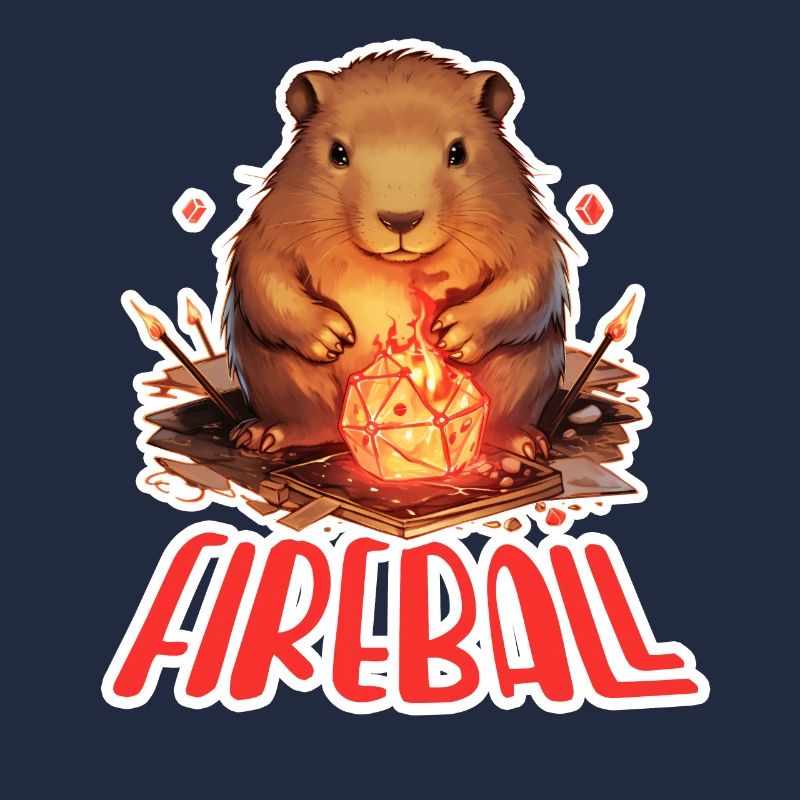 Capybara Mage – Fireball RPG Design