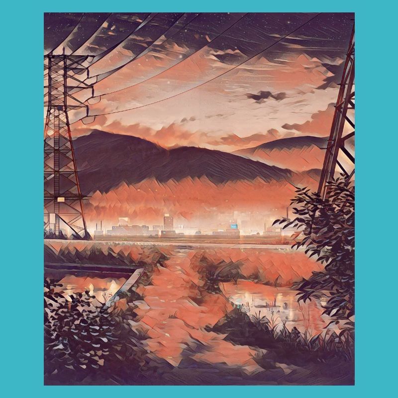 Japanische Landschaft