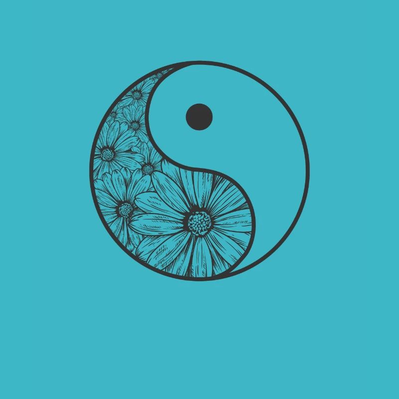 Fleurs Fleurs Yin et Yang