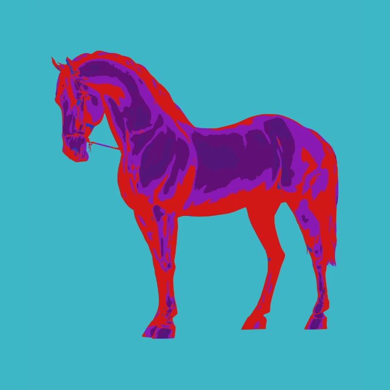 Néon cheval