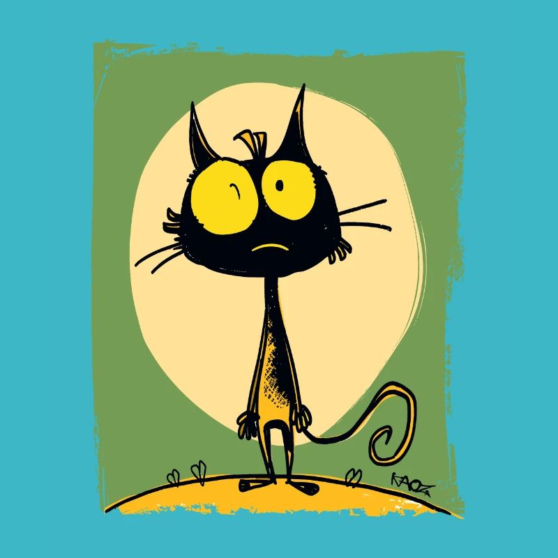 Le chat drôle le plus cool