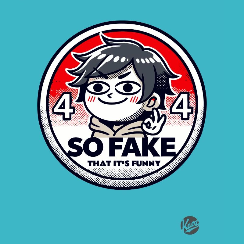 So fake that it's funny