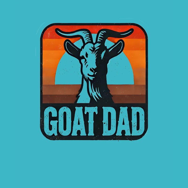 Goat Dad Design - Perfect for Goat Enthusiasts