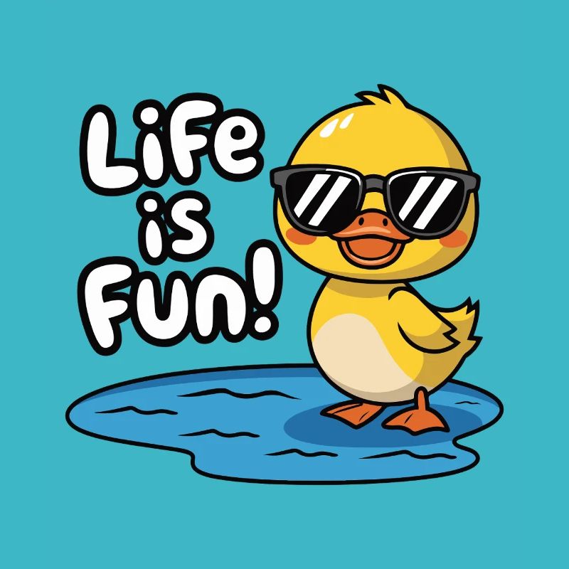 DUCK, LIFE IS FUN