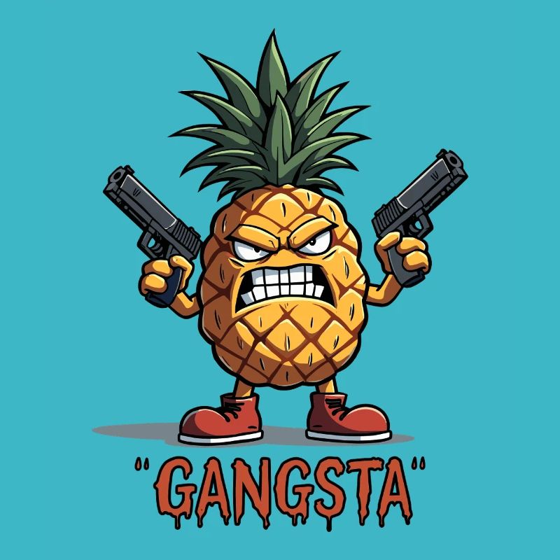 Pineapple Fruity Gangsta L’ananas le plus dur du monde