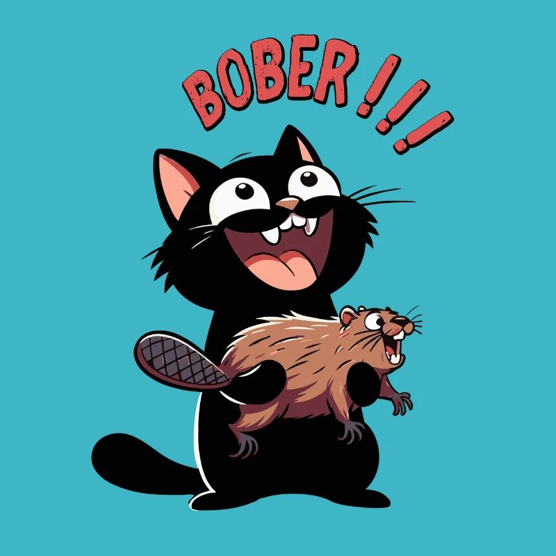 Hyper-Katze ruft „Bober!!!“ – Tierischer Ausraster