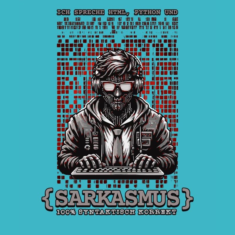 Ich spreche HTML Python und Sarkasmus