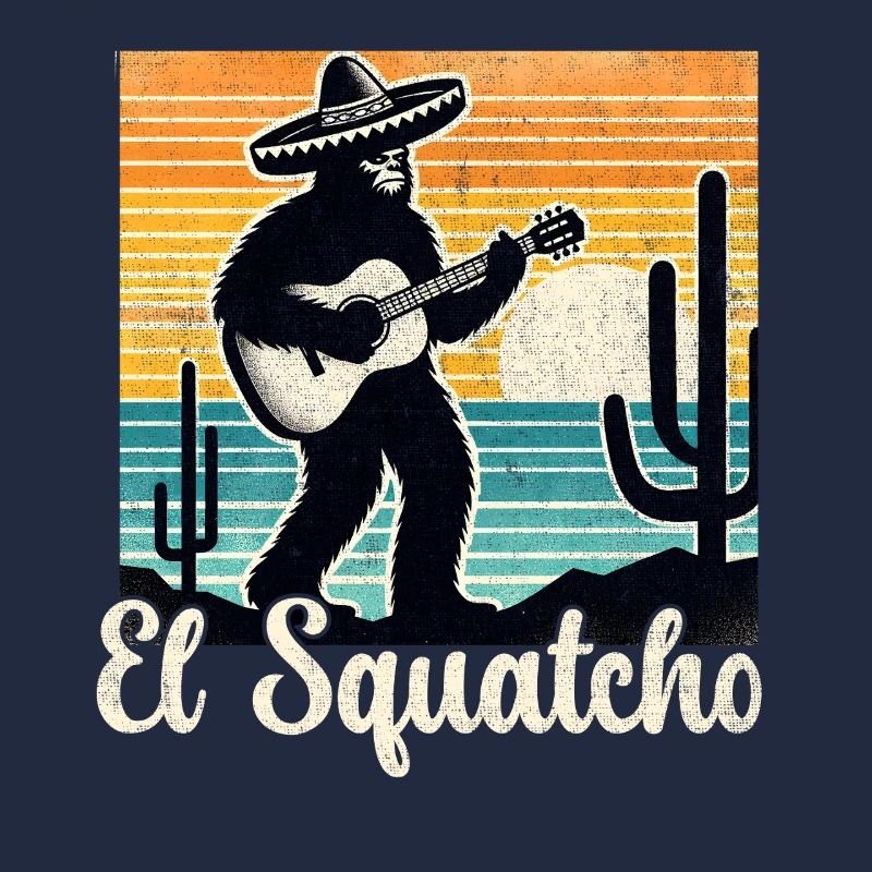 El Squatcho Guitarra Coucher de soleil