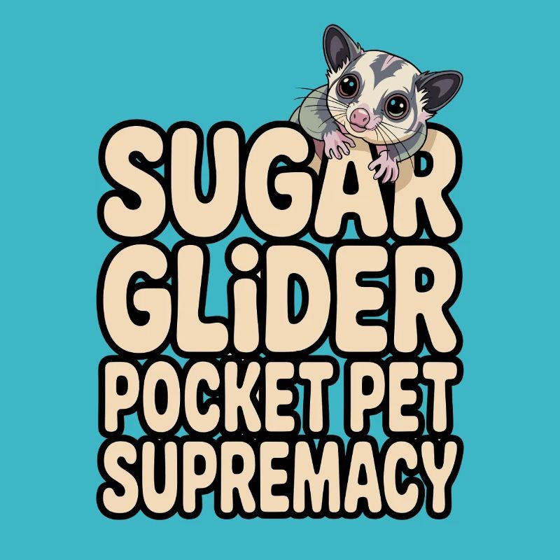Sugar Glider Mom Exotic Pet Lover