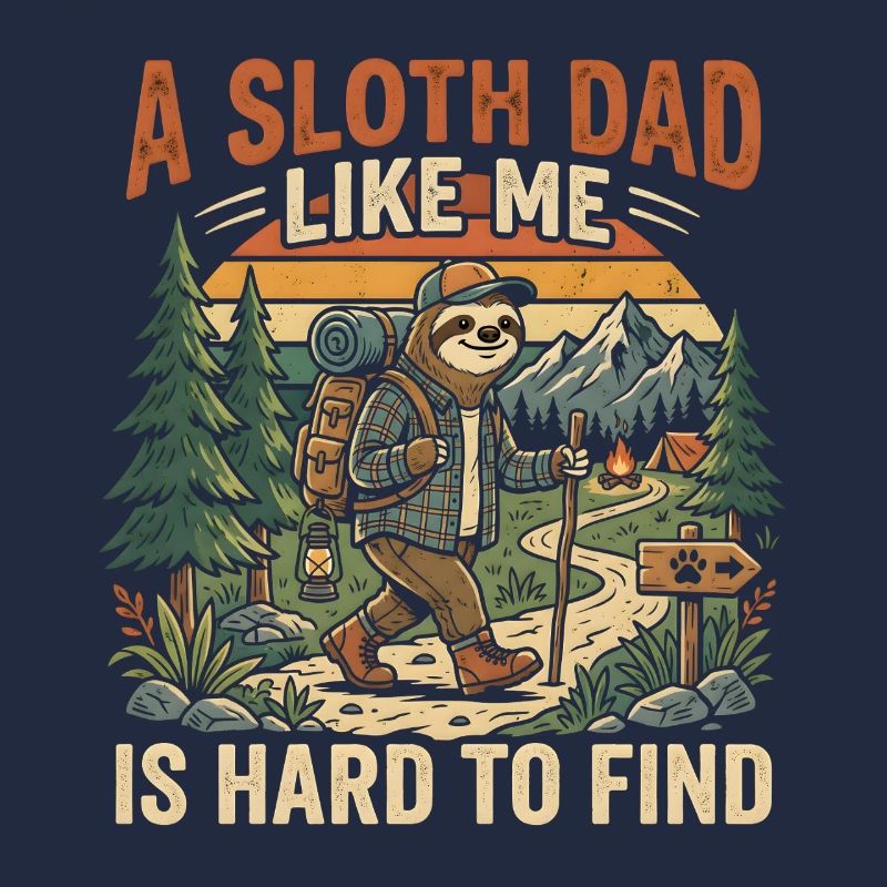 Sloth Dad Wanderabenteuer