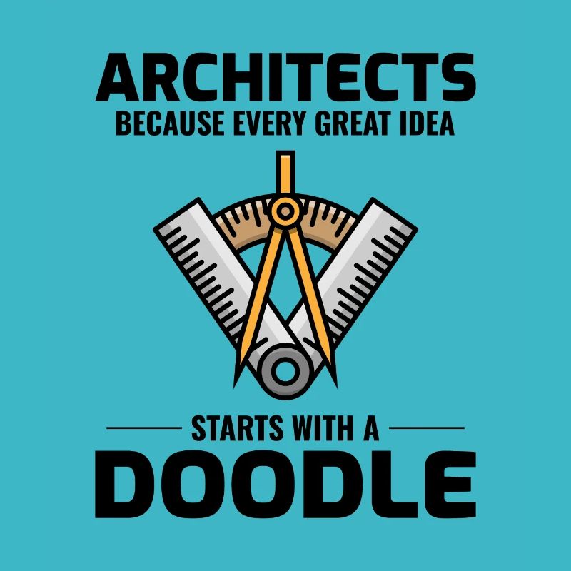Architect Doodles Interior Design Innovation Funny