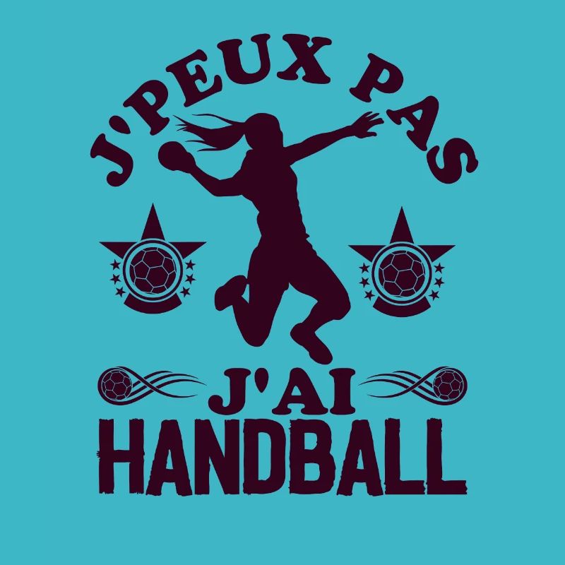 Joueuse de handball humour 2