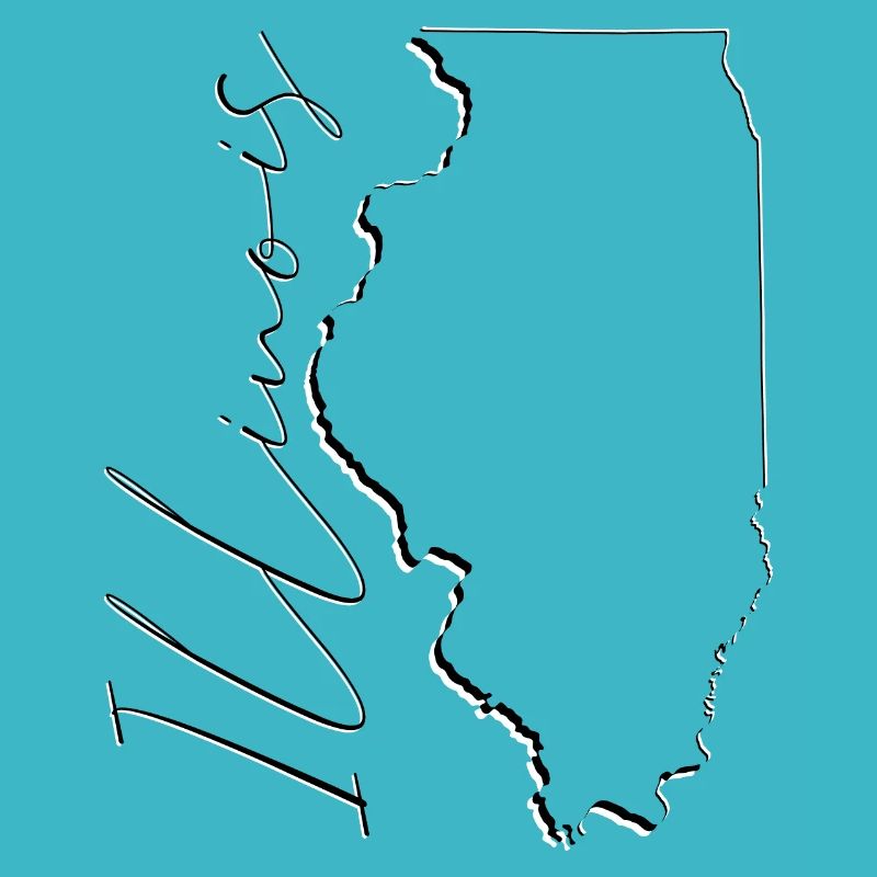 Illinois (États-Unis) | Carte | Script fantôme