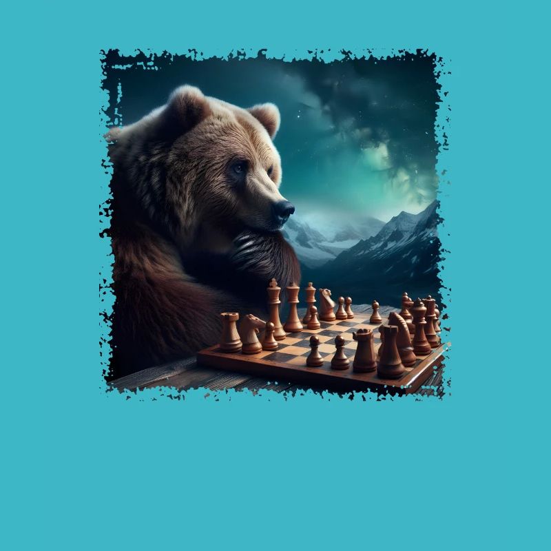 Chess Playing Bear