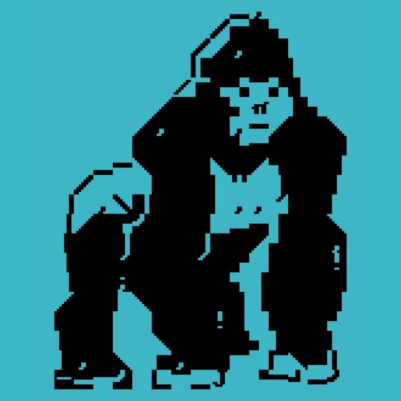 Gorille PETSCII