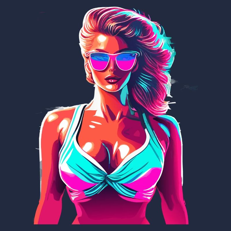 Fille de plage