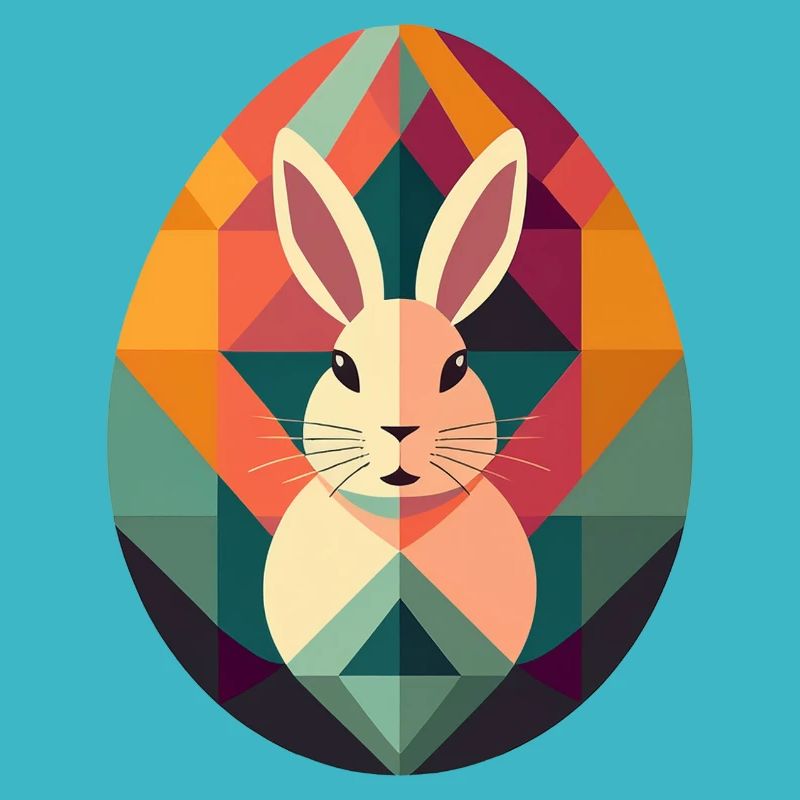 Conception d’oeuf de Pâques n°13