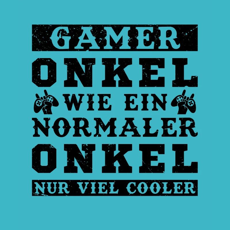 Der Coole Gaming Onkel Gamer Zocker Geschenk