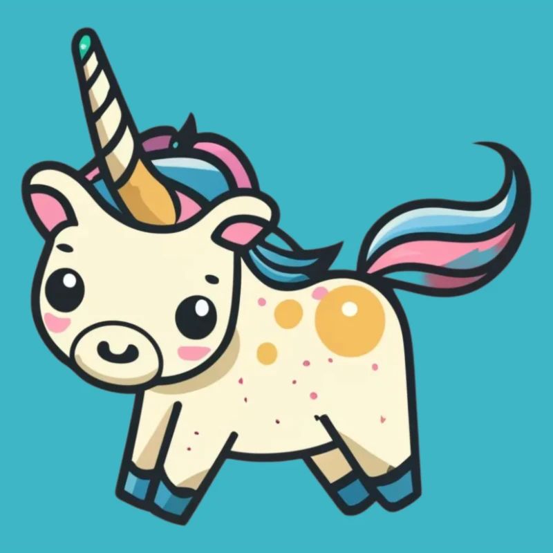 Bébé licorne