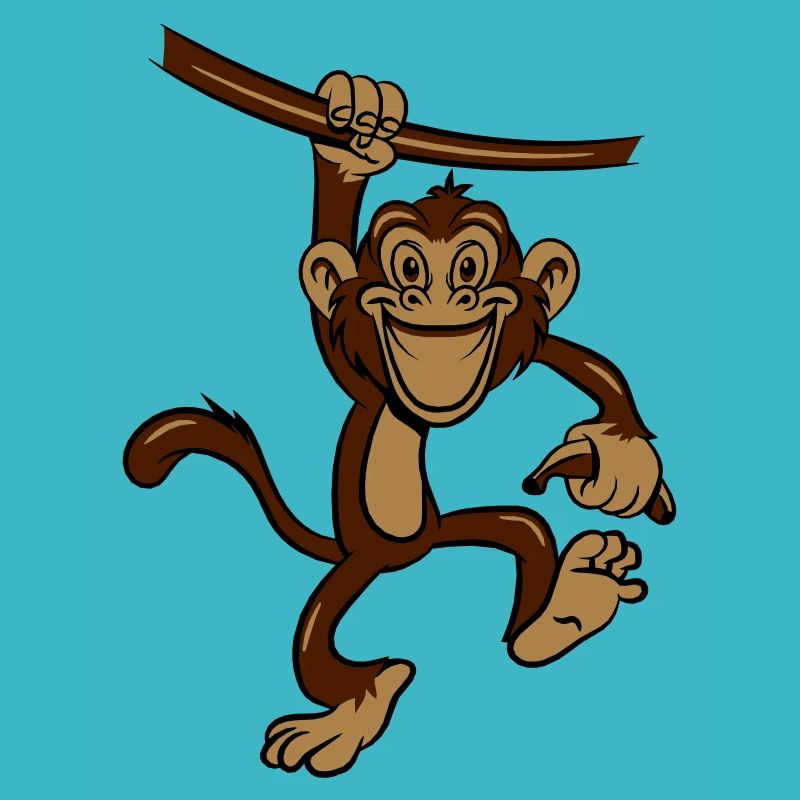 affe Liane banane