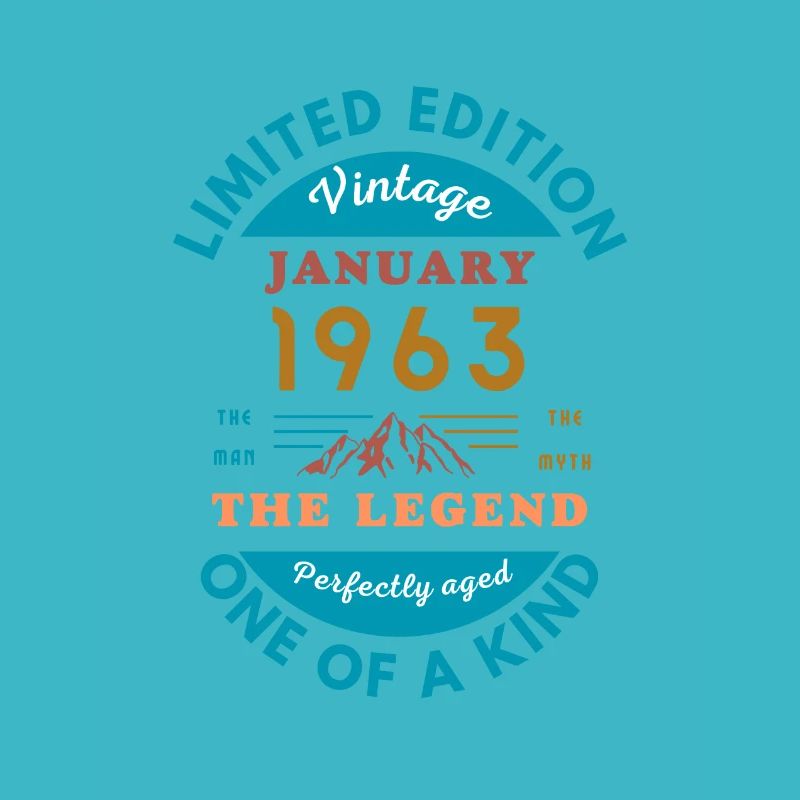 January 1963 Anniversaire Édition Limitée