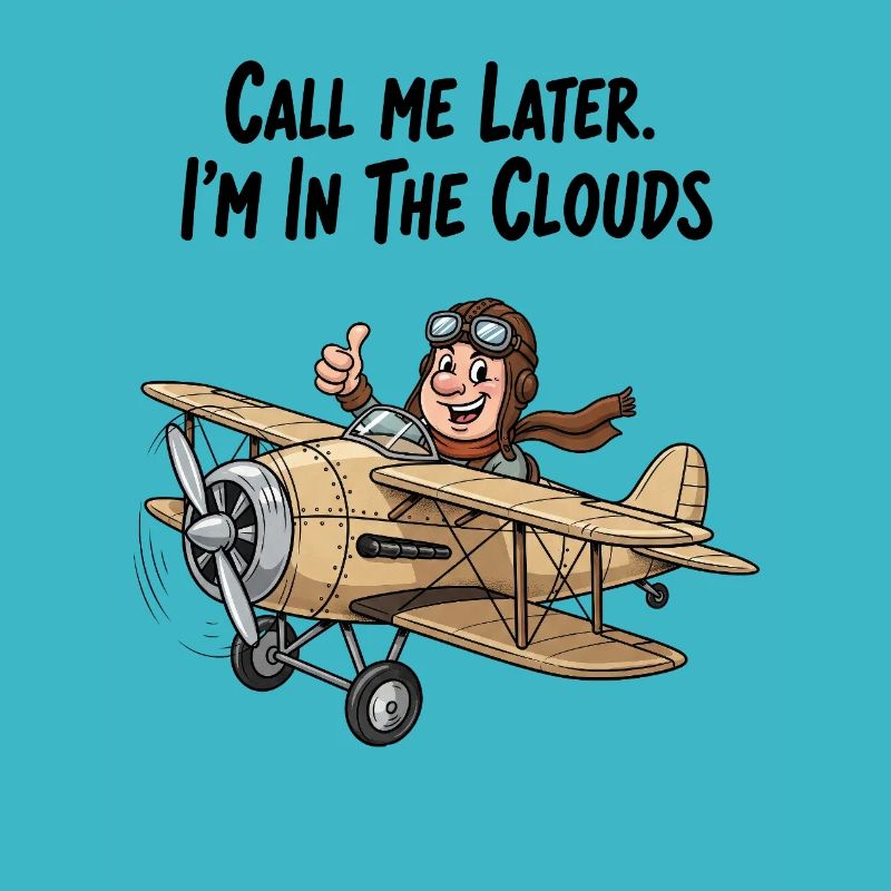 Pilote qui vole haut : Appelez-moi plus tard !