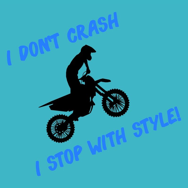 motocross stop with style