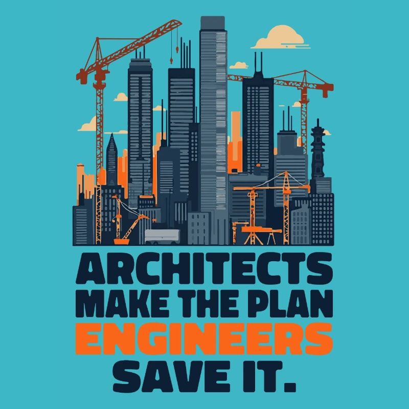 Architects make the plan, Engineers save it