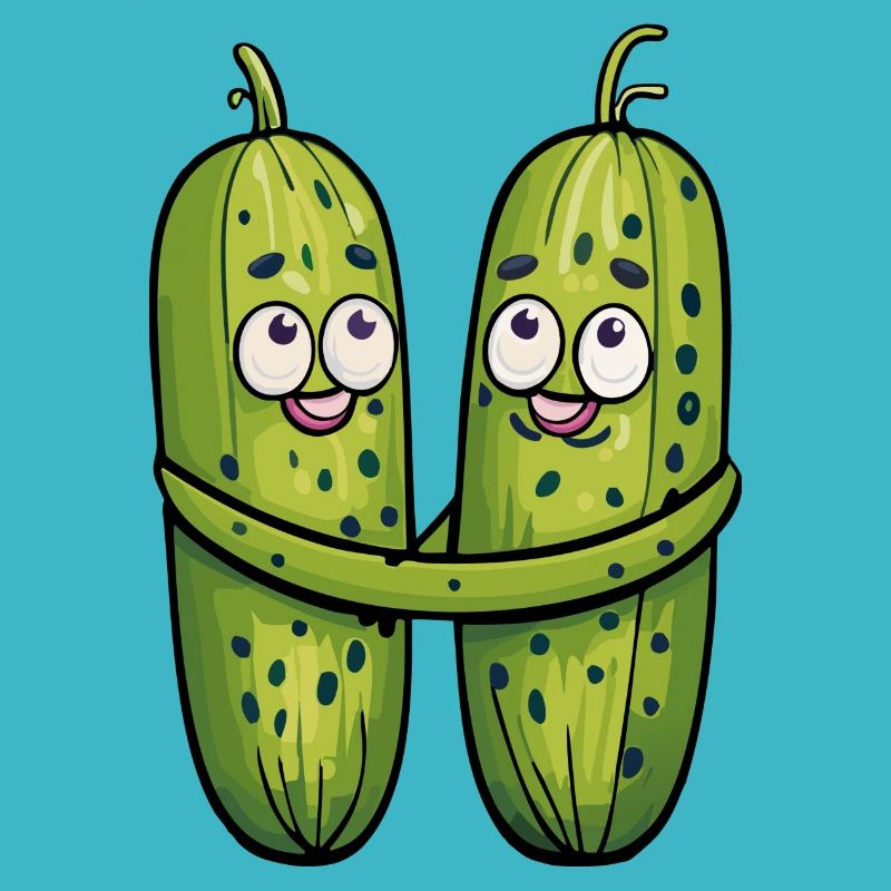 Cornichons amoureux