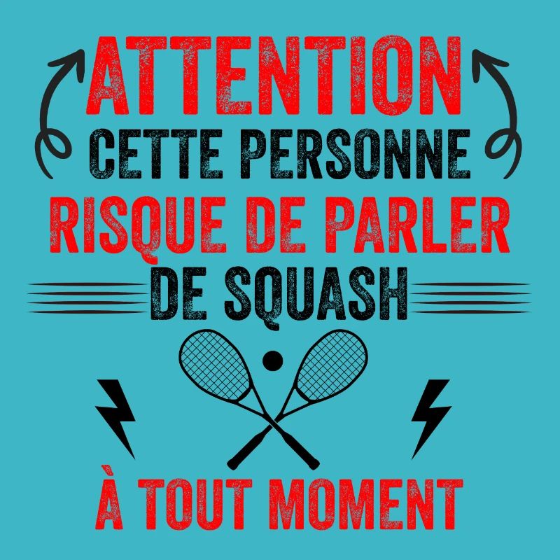 Squash idée cadeau Squash Attention SQUASH
