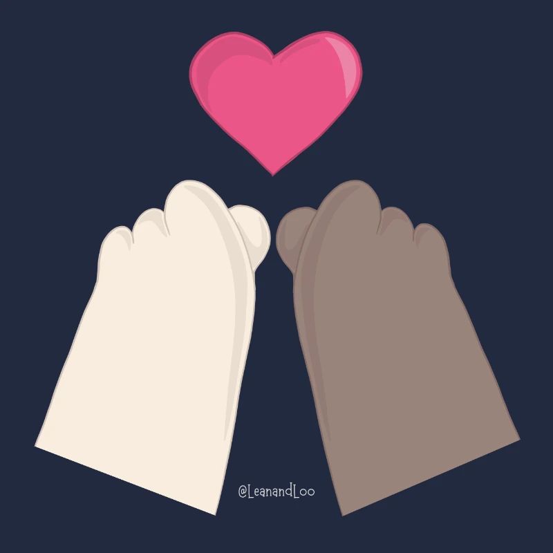 Lean & Loo Finger Hearts