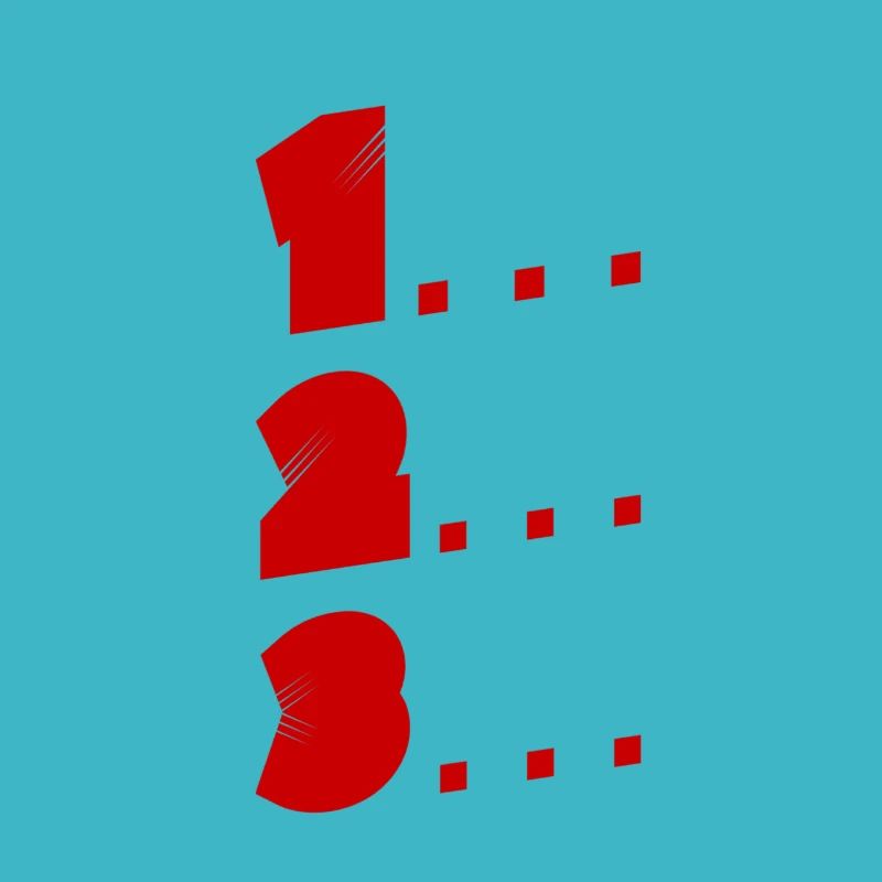 1, 2, 3