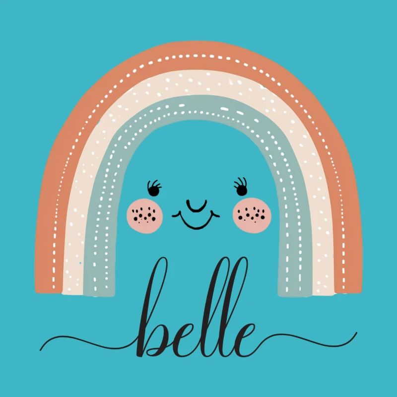 Belle! Regenbogen, personalisierbar